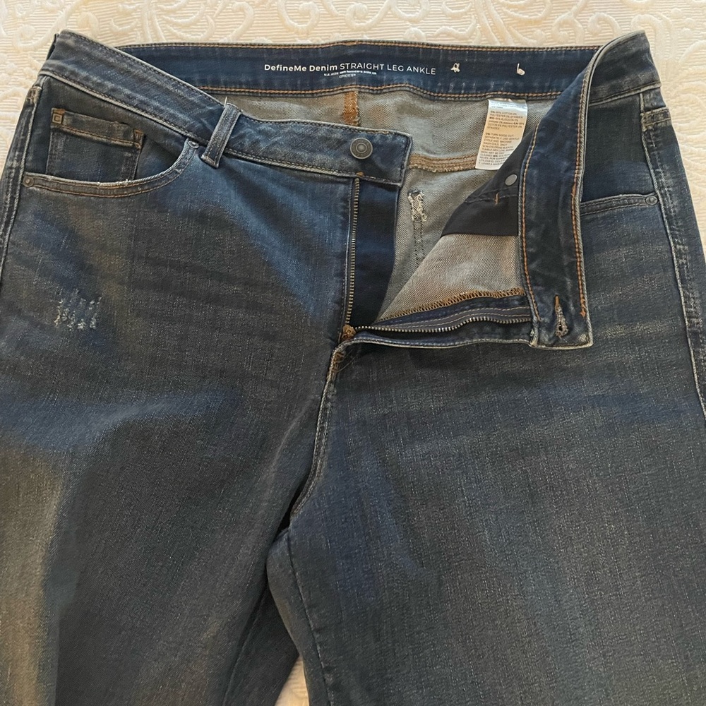 Define me Denim Straight leg ankle chicos - Picture 1 of 2